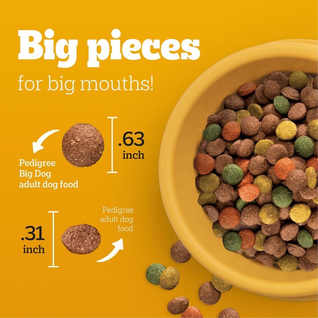 Pedigree Complete Nutrition Big Dog Dry Dog Food, Roasted Chicken, Rice and Vegetable Flavor, 16 lb. Bag Pedigree Complete Nutrition Big Dog Dry Dog Food, Roasted Chicken, Rice and Vegetable Flavor, 16 lb. Bag