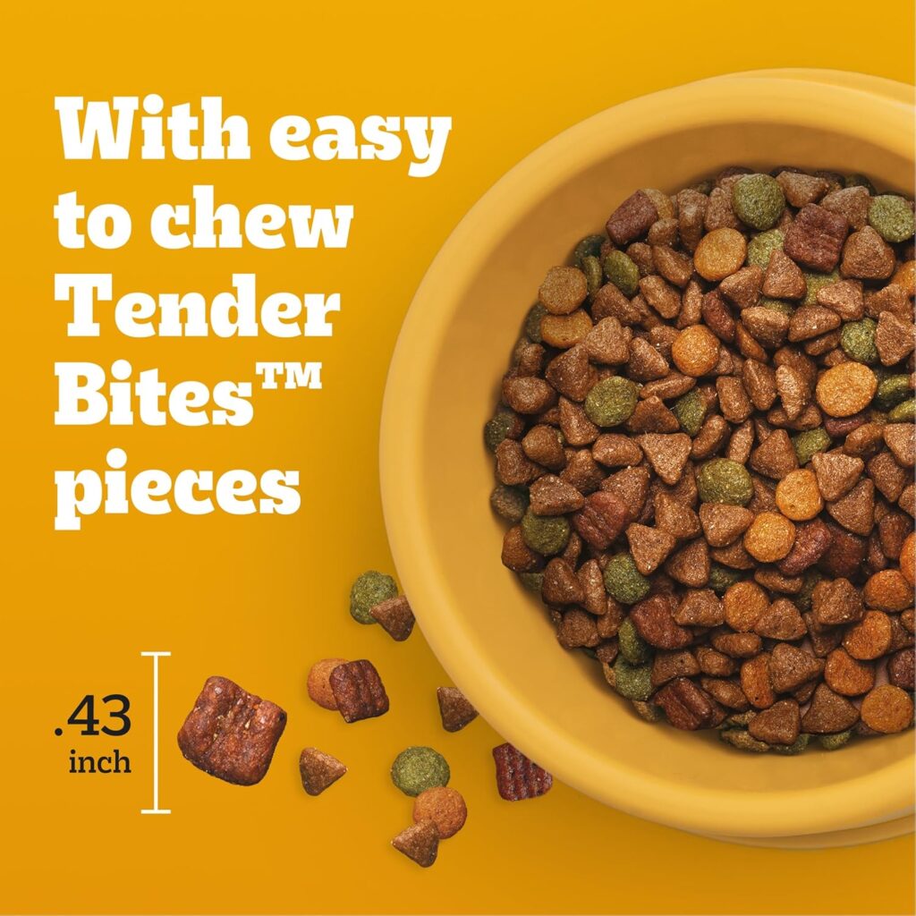 Pedigree With Tender Bites for Small Dogs Adult Dry Dog Food, Chicken and Steak Flavor, 3.5 lb. Bag Pedigree With Tender Bites for Small Dogs Adult Dry Dog Food, Chicken and Steak Flavor, 3.5 lb. Bag