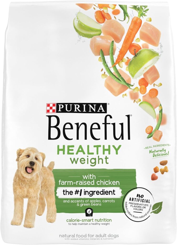 Purina Beneful Healthy Weight Dry Dog Food With Farm-Raised Chicken - (Pack of 4) 3.5 lb. Bags Purina Beneful Healthy Weight Dry Dog Food With Farm-Raised Chicken - (Pack of 4) 3.5 lb. Bags