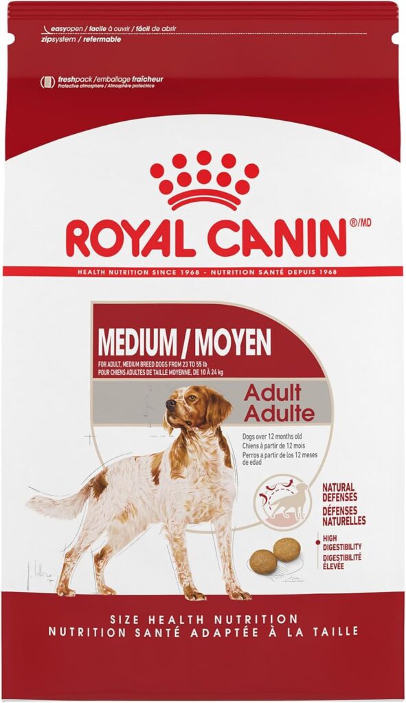 Royal Canin Medium Breed Adult Dry Dog Food, 17 lb bag Royal Canin Medium Breed Adult Dry Dog Food, 17 lb bag