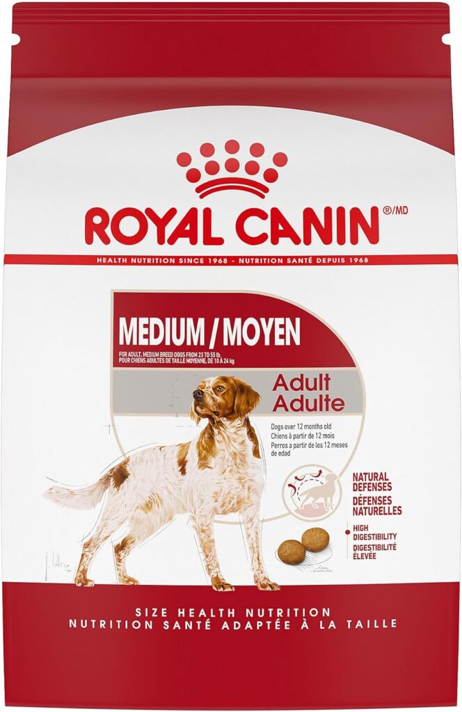Royal Canin Medium Breed Adult Dry Dog Food, 17 lb bag Royal Canin Medium Breed Adult Dry Dog Food, 17 lb bag
