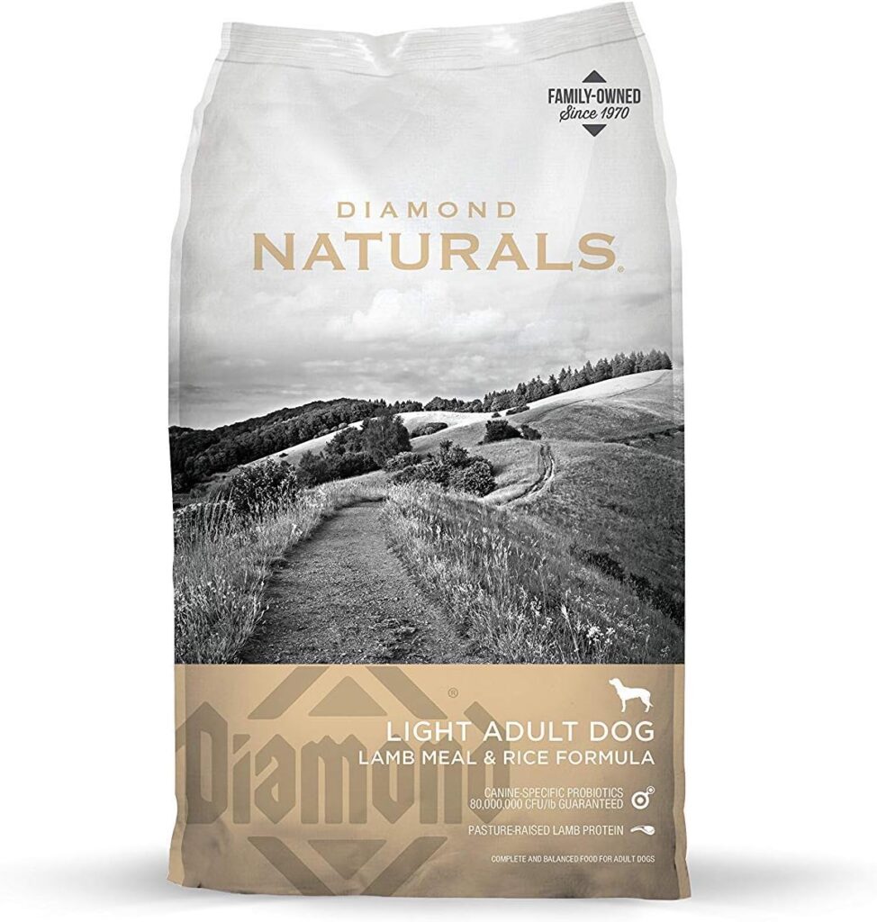 Diamond Naturals Light Real Meat Recipe Premium Dry Dog Food To Help Support Weight Management With Real Pasture Raised Lamb Protein 15Lb, 1772_15_DNL Diamond Naturals Light Real Meat Recipe Premium Dry Dog Food To Help Support Weight Management With Real Pasture Raised Lamb Protein 15Lb, 1772_15_DNL