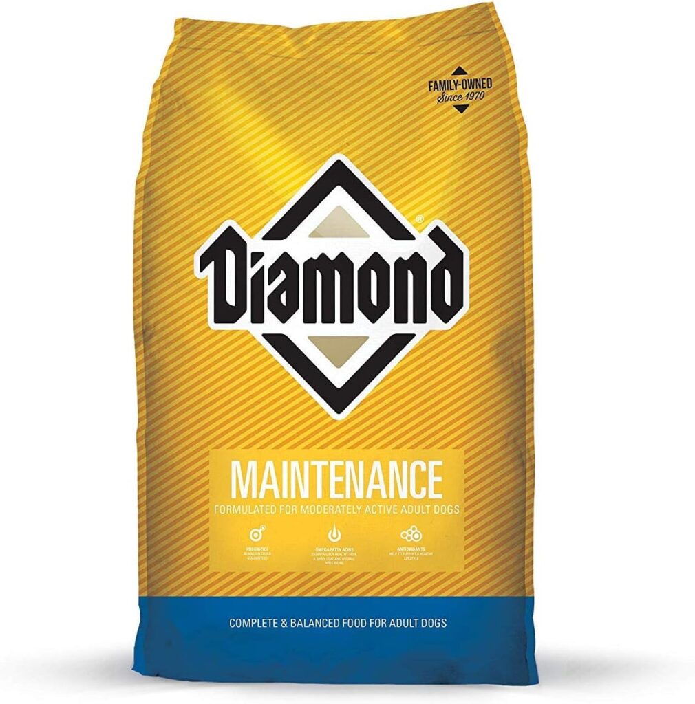 Diamond PREMIUM RECIPE Maintenance Complete and Balanced Dry Dog Food for a Moderately Active Dog, 40lb Diamond PREMIUM RECIPE Maintenance Complete and Balanced Dry Dog Food for a Moderately Active Dog, 40lb