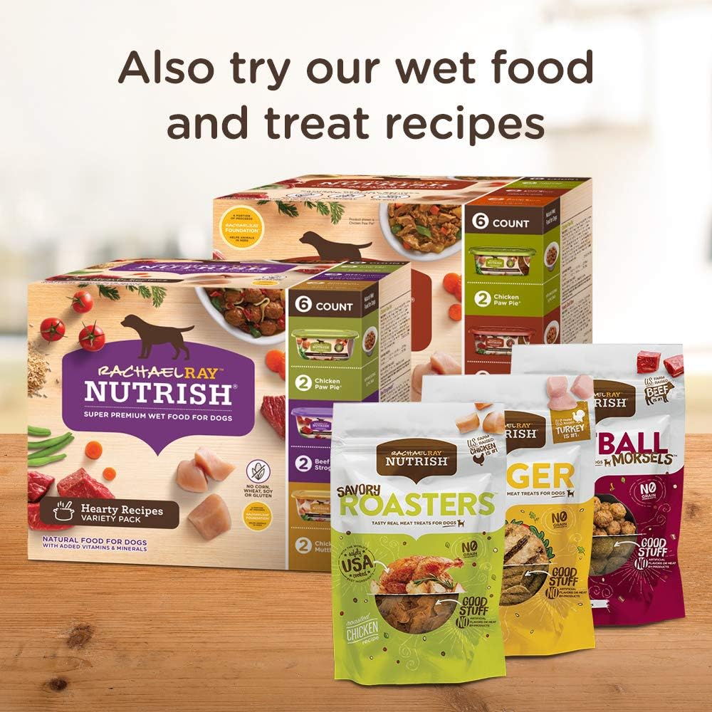 Nutrish Rachael Ray Dish Premium Natural Dry Dog Food, Beef Brown Rice Recipe with Veggies, Fruit Chicken, 11.5 Pound Bag Nutrish Rachael Ray Dish Premium Natural Dry Dog Food, Beef Brown Rice Recipe with Veggies, Fruit Chicken, 11.5 Pound Bag