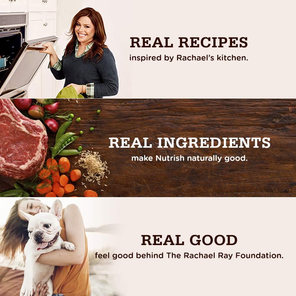 Rachael Ray Nutrish Premium Natural Dry Dog Food with Added Vitamins, Minerals Taurine, Real Beef, Pea, Brown Rice Recipe, 6 Pounds (Packaging May Vary) (Pack of 2) Rachael Ray Nutrish Premium Natural Dry Dog Food with Added Vitamins, Minerals Taurine, Real Beef, Pea, Brown Rice Recipe, 6 Pounds (Packaging May Vary) (Pack of 2)
