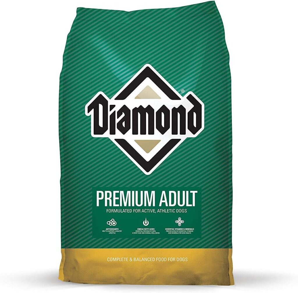 Diamond Premium Complete And Balanced Dry Dog Food For A Working Or Show Dog 40Lb