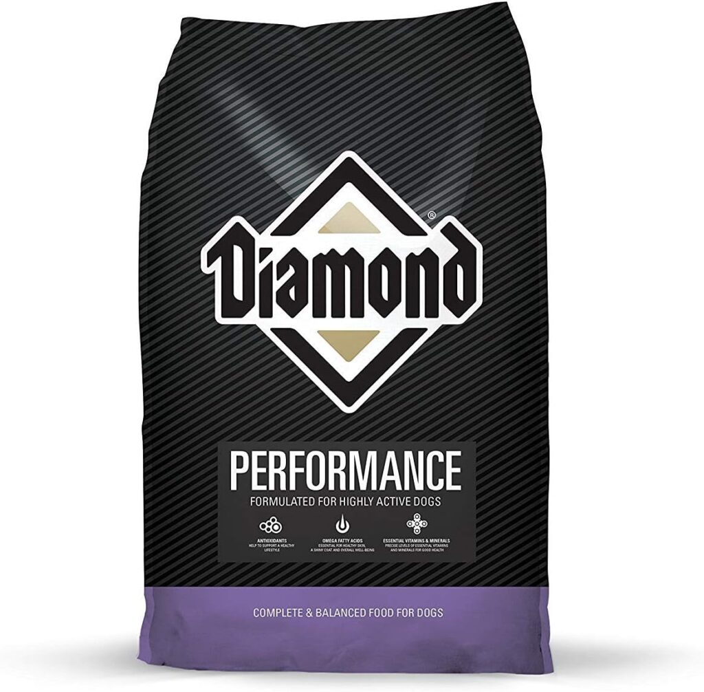 Diamond Performance Recipe with Meat First, High Protein, Grains and No Peas, Lentils, Chickpeas, Potatoes, or Sweet Potatoes 40 Pound (Pack of 1) Diamond Performance Recipe with Meat First, High Protein, Grains and No Peas, Lentils, Chickpeas, Potatoes, or Sweet Potatoes 40 Pound (Pack of 1)