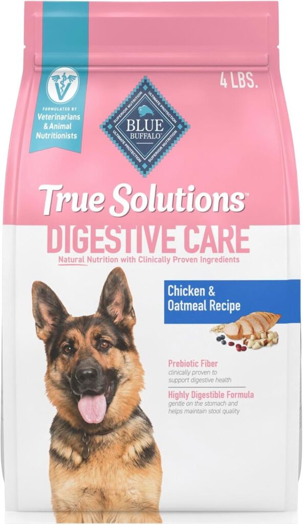 Blue Buffalo True Solutions Digestive Care Natural Dry Dog Food for Adult Dogs, Chicken, 11-lb. Bag Blue Buffalo True Solutions Digestive Care Natural Dry Dog Food for Adult Dogs, Chicken, 11-lb. Bag