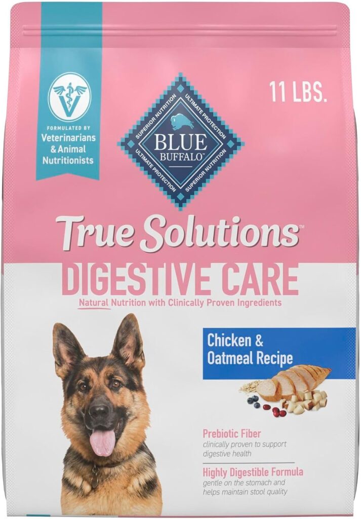Blue Buffalo True Solutions Digestive Care Natural Dry Dog Food for Adult Dogs, Chicken, 11-lb. Bag Blue Buffalo True Solutions Digestive Care Natural Dry Dog Food for Adult Dogs, Chicken, 11-lb. Bag