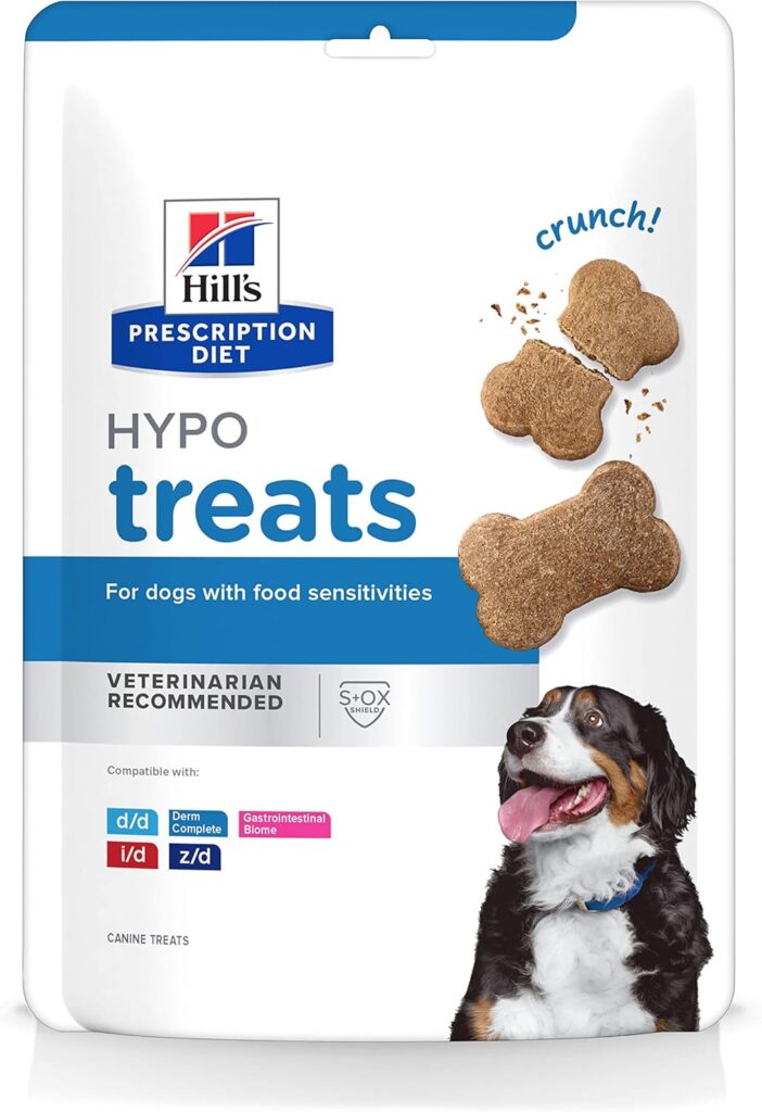 Hills Prescription Diet Hypoallergenic Dog Treats, Veterinary Diet, 12 oz. Bag