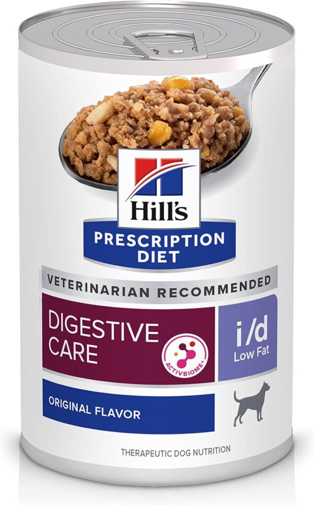 Hills Prescription Diet i/d Low Fat Digestive Care Original Flavor Wet Dog Food, Veterinary Diet, 13 Ounce (Pack of 12) Hills Prescription Diet i/d Low Fat Digestive Care Original Flavor Wet Dog Food, Veterinary Diet, 13 Ounce (Pack of 12)