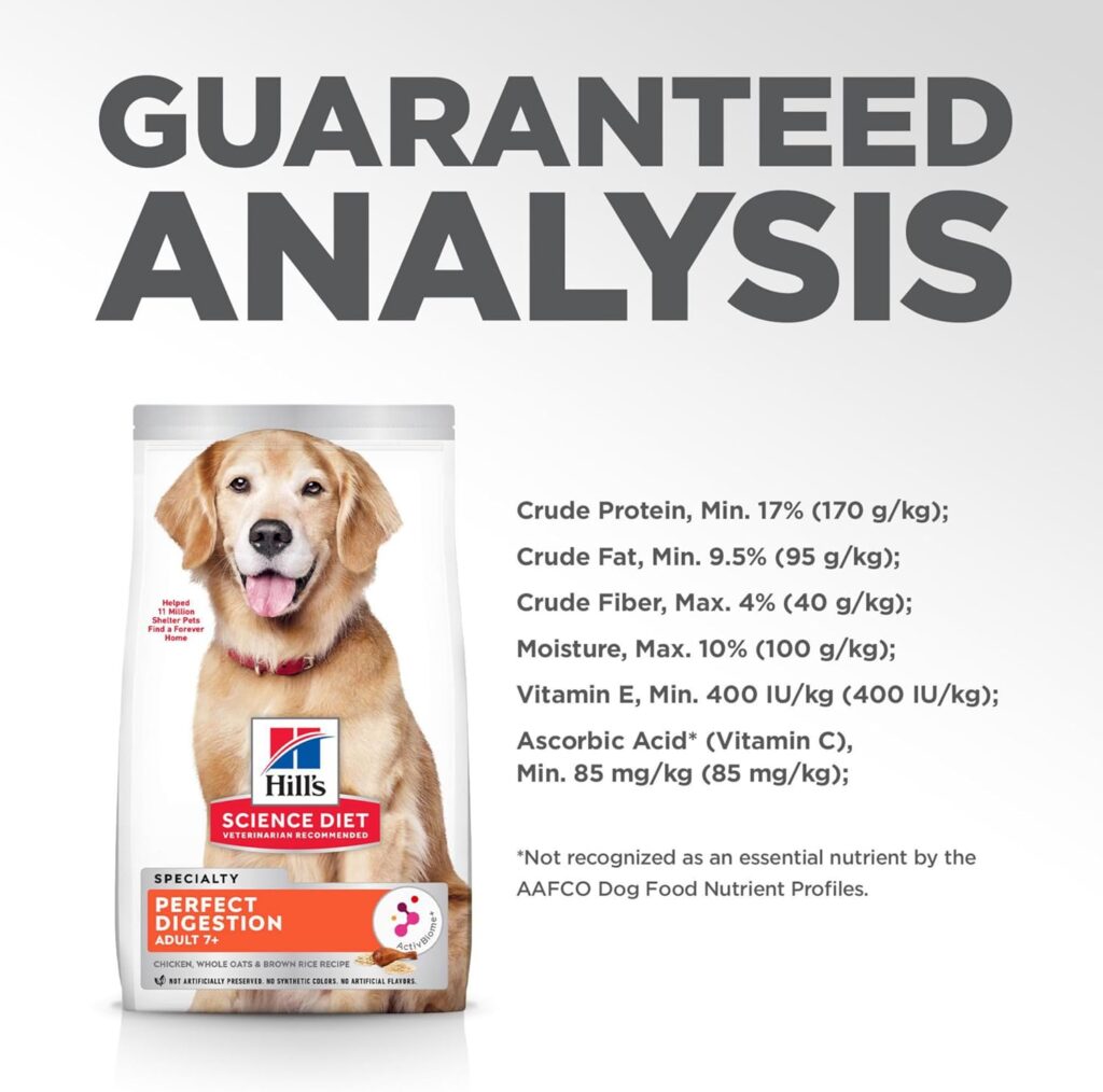 Hills Science Diet Adult 7+ Perfect Digestion Chicken Dry Dog Food, 22 lbs. Hills Science Diet Adult 7+ Perfect Digestion Chicken Dry Dog Food, 22 lbs.