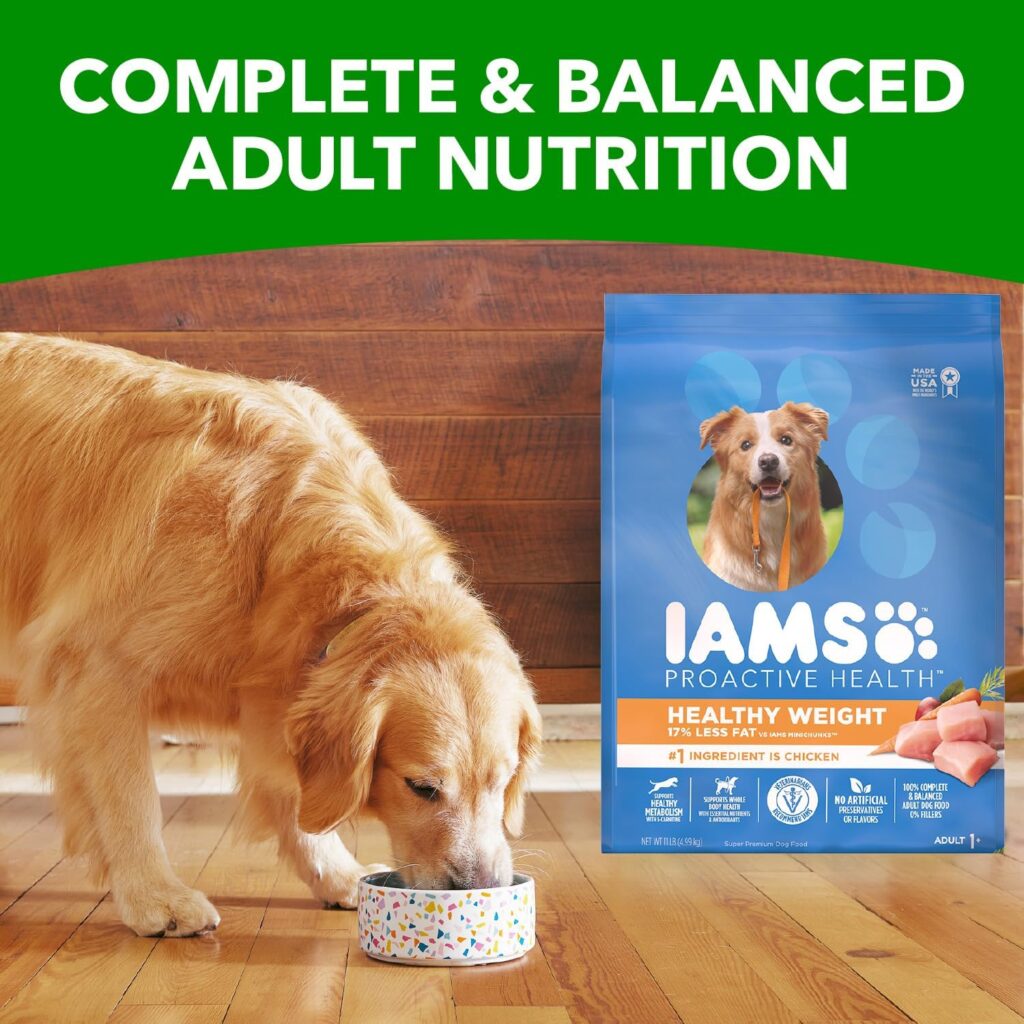 IAMS Adult Healthy Weight Control Dry Dog Food with Real Chicken, 29.1 lb. Bag IAMS Adult Healthy Weight Control Dry Dog Food with Real Chicken, 29.1 lb. Bag