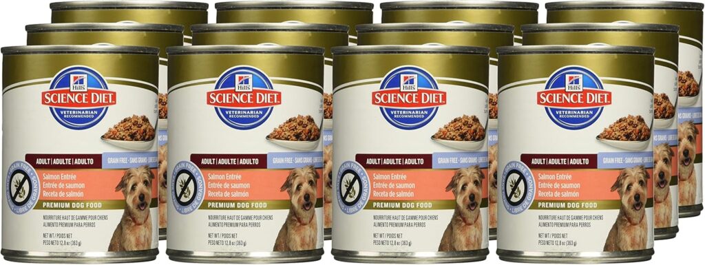 HillS Science Diet Adult Sensitive Stomach Skin Canned Dog Food - Salmon Veg - 12.8 Oz - 12 Pk HillS Science Diet Adult Sensitive Stomach Skin Canned Dog Food - Salmon Veg - 12.8 Oz - 12 Pk