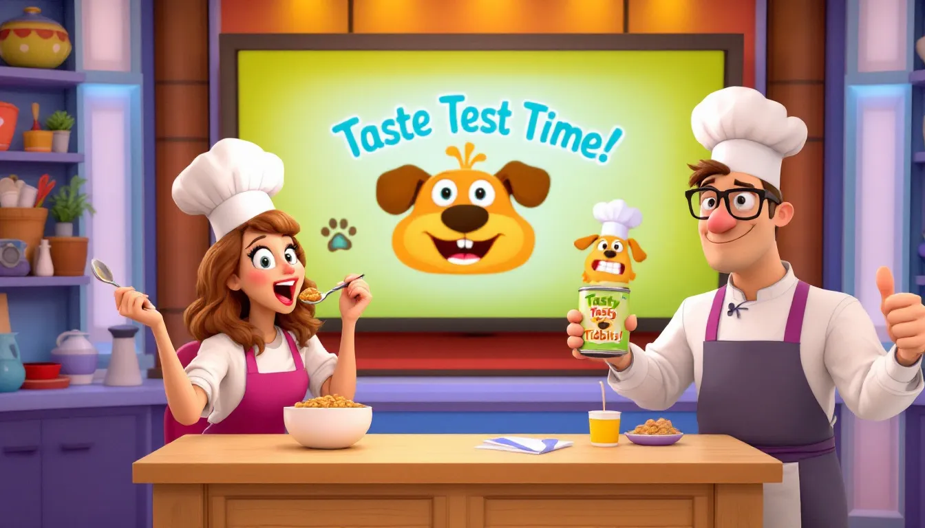 Taste and palatability of dog food.